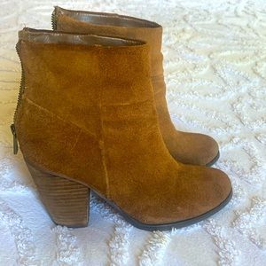 Ankle Suede Booties